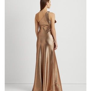 Ralph Lauren gold gown